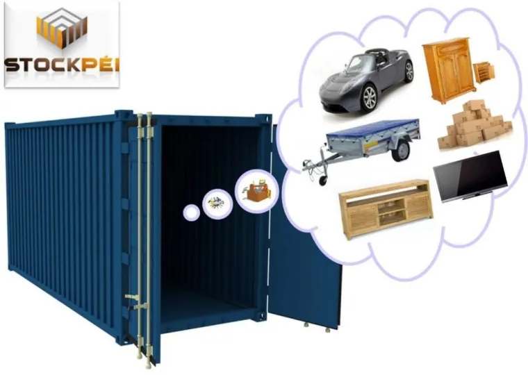 Location de container pour stockage de meubles longue durée à La Possession