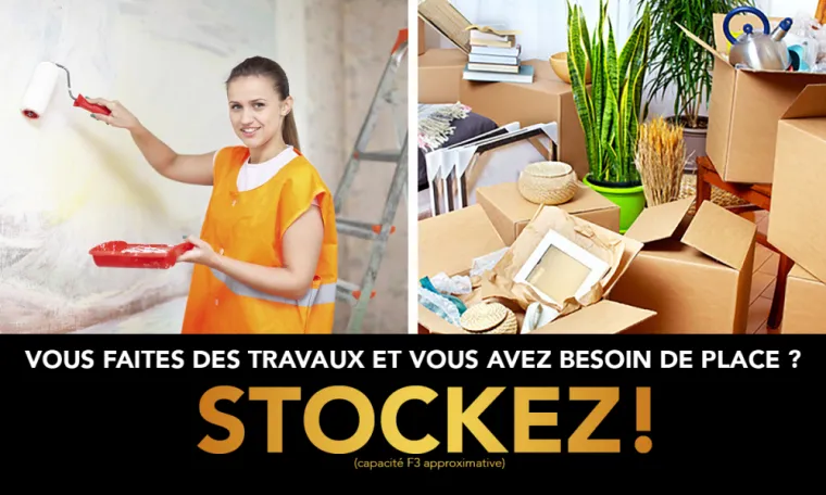 Location d'espace de stockage pendant travaux à La Possession, La Possession, Stock Péi